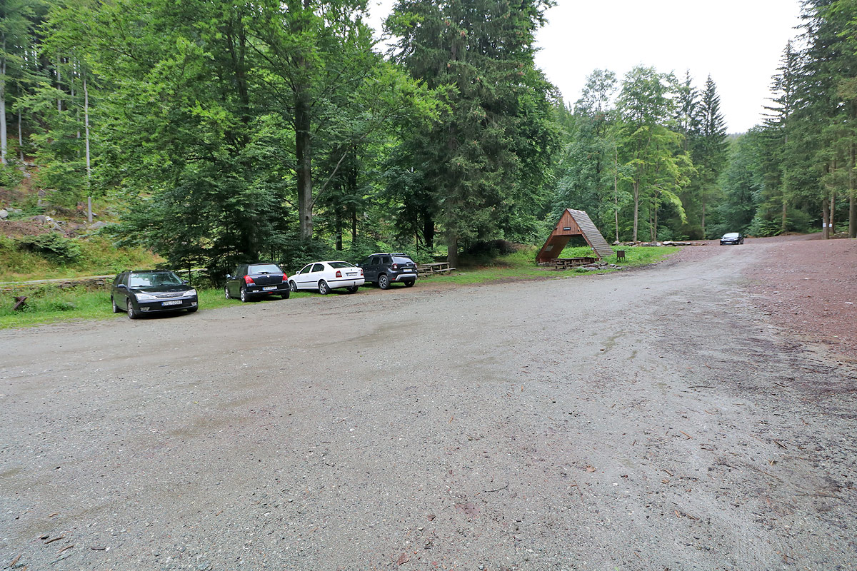 Parking pod skocznią